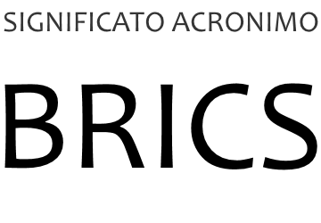 Significato acronimo BRICS