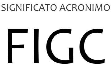 Significato acronimo FIGC